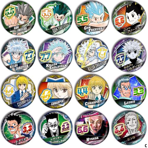 全职猎人吧唧徽章周边