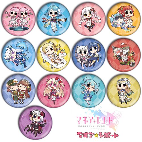 魔法少女小圆吧唧圆神徽章