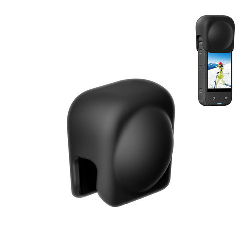 适用Insta360X3镜头硅胶保护盖