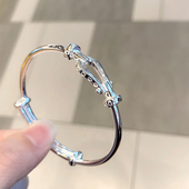 41繁花似锦手镯女手镯镯子送老婆妈妈礼物ins