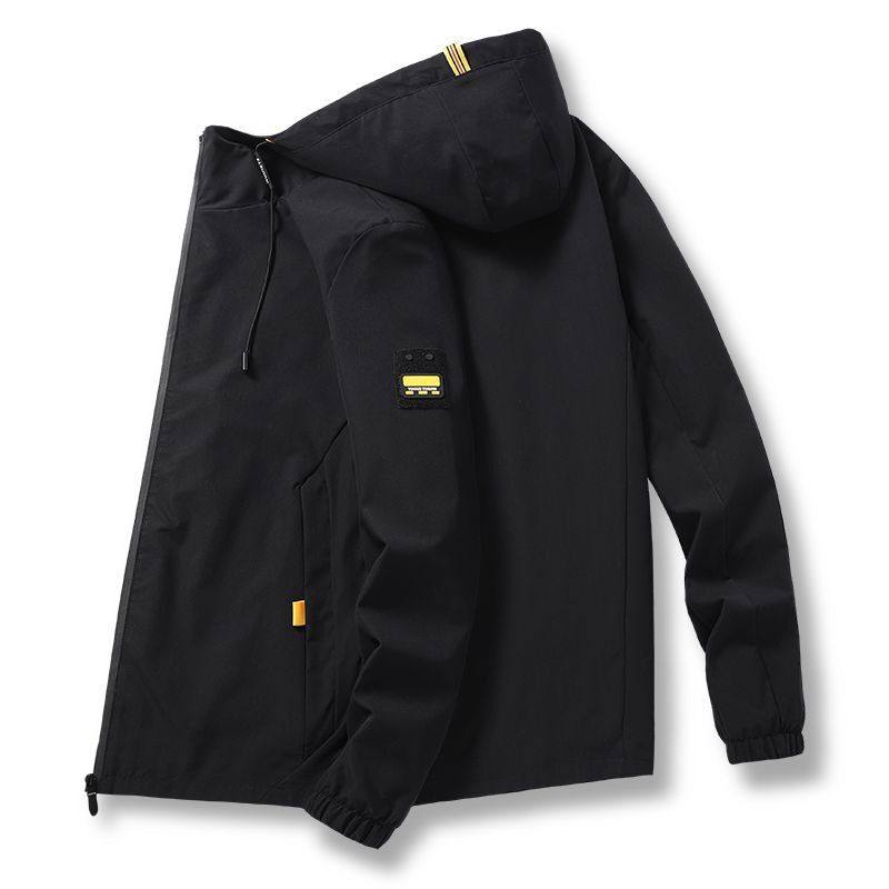 Jacket men's casual men's coat fashion Hooded