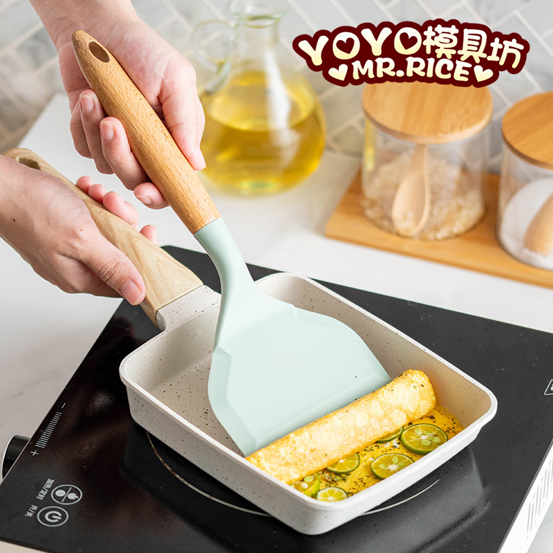 玉子烧专用食品级硅胶铲子