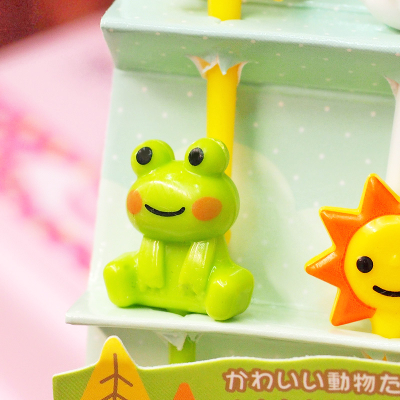 可爱便当小叉子造型便当签