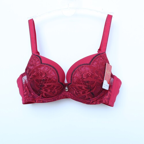 正品超值3/4插片薄款深V文胸U型