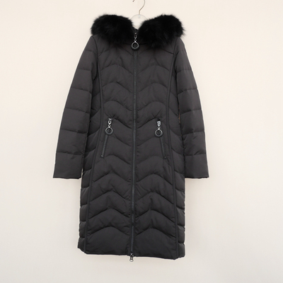 专柜正品超值80绒盖膝保暖羽绒服