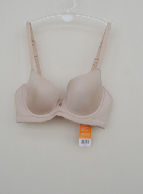 安系列/70C正品断码3/4女钢圈光面薄模杯文胸EF0117U肤色