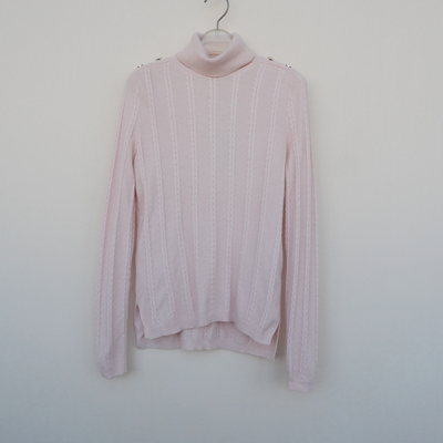 正品超值女冬含兔毛舒柔高领毛衣