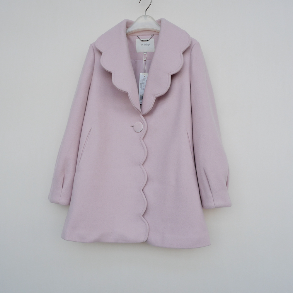 专柜正品超值冬季毛呢外套短大衣