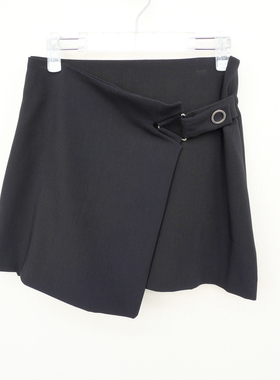 拉系列S/M/L专柜正品 女春秋厚柔OL弹力包臀短裙半身裙4A7483黑色