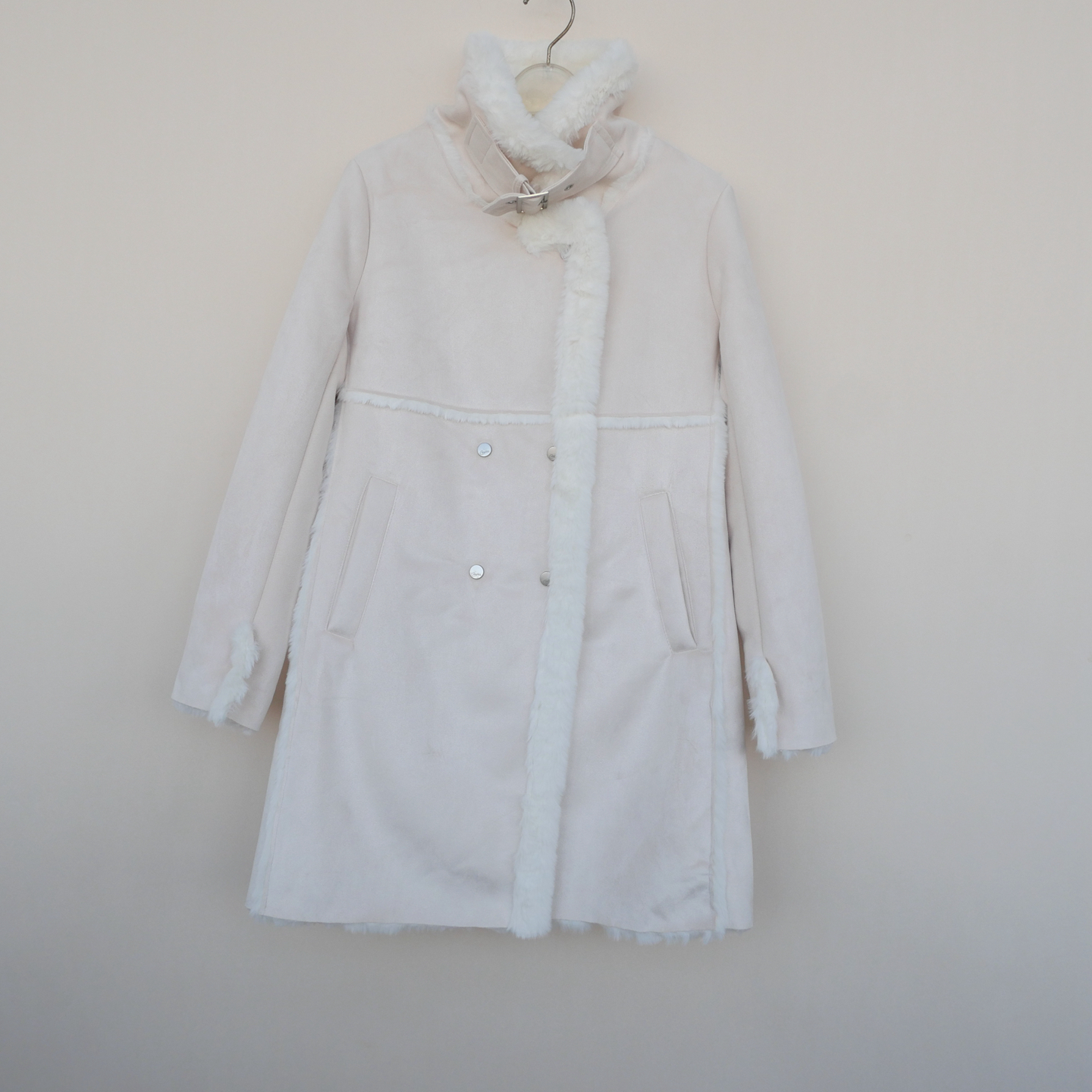 正品超值女冬厚柔保暖仿皮草外套