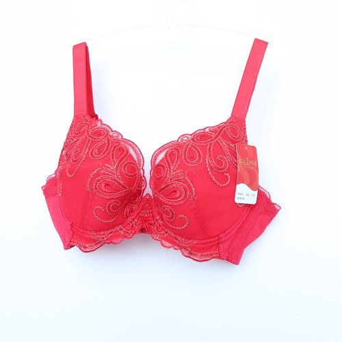 正品超值内纯棉刺绣薄罩杯文胸