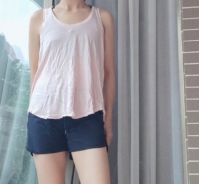 加拿大azure skies莫代尔棉工字背心特价