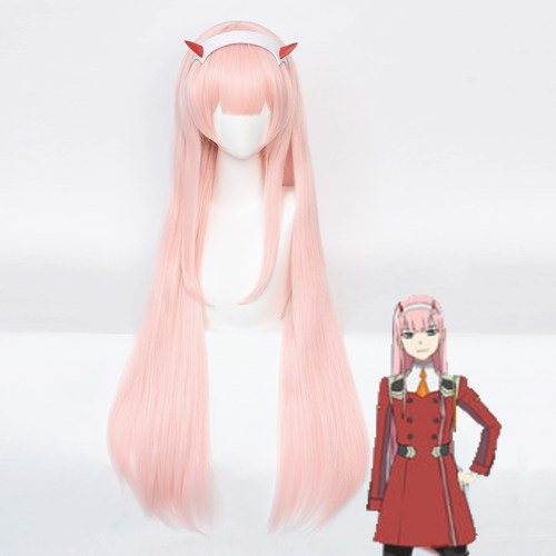 DARLING in the FRANXX 02 cos假发 鹤望兰号 国家队 女主