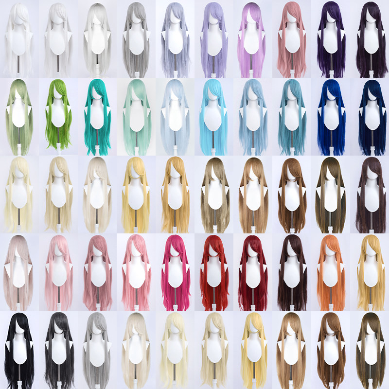 100CM长直发万用女古装动漫COSPLAY配件/