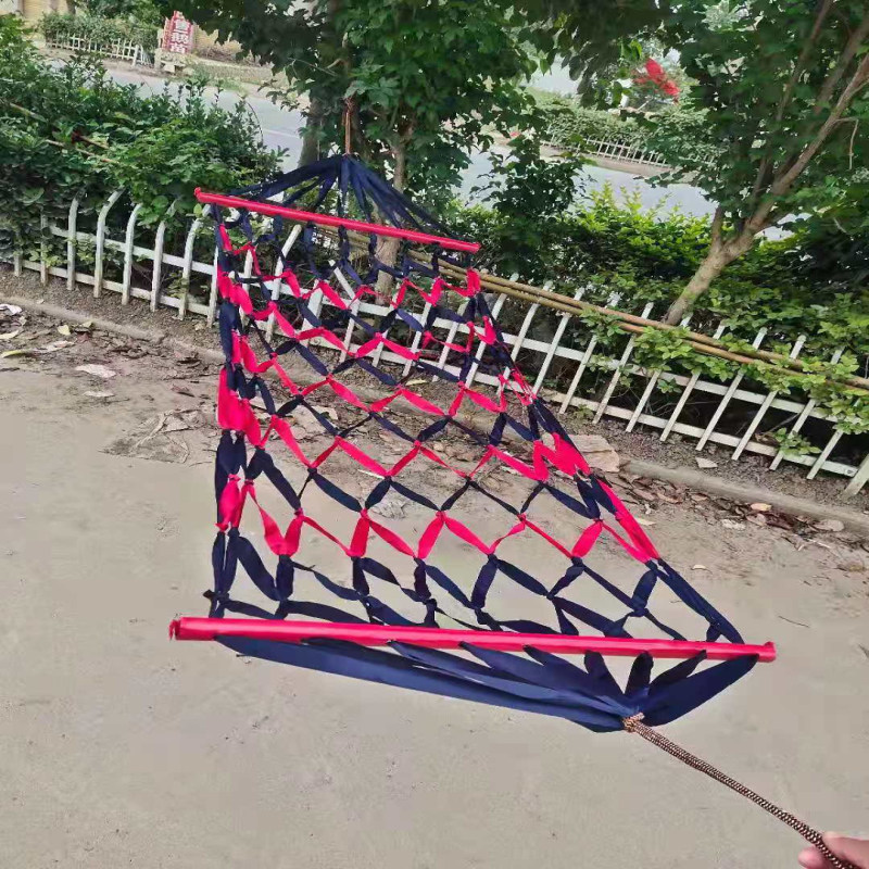 木棍吊床网状吊床纯手工编结秋千