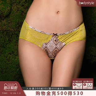 Style布迪设计 女2025新款 商场同款 内裤 吉普赛风情三角裤 Body