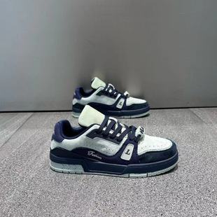 小众原创低帮板鞋 新款 男款 潮流百搭时尚 欧洲站男鞋 休闲鞋 2025秋季