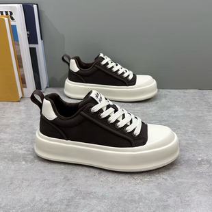 厚底增高小白鞋 新款 潮流百搭时尚 休闲鞋 男鞋 软底运动板鞋 2025冬季