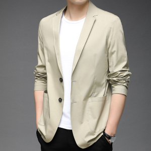 F3307钱塘2020-1秋季男士薄款休闲西服小西装上衣外套P160图片