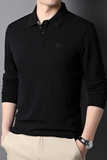 B21092钱塘2020-1秋冬男士时尚长袖polo衫T恤翻领男装商务休闲P70，男装T恤，钱塘207-1