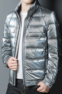 X20217钱塘2020-1冬季男士羽绒服爆款高端90白鹅绒P240图片