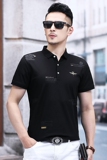 B8311钱塘2020-1夏季男士时尚短袖polo衫T恤翻领男装商务休闲P58，男装T恤，钱塘207-1