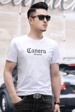 B61056钱塘2020-1夏季男士时尚短袖圆领基础T恤青年男装休闲P55，男装T恤，钱塘207-1