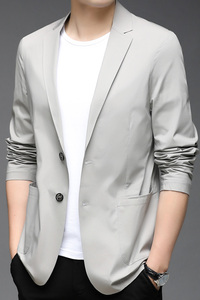 F3307钱塘2020-1秋季男士薄款休闲西服小西装上衣外套P160图片
