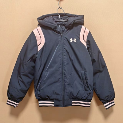 安德玛女童秋冬羽绒外套