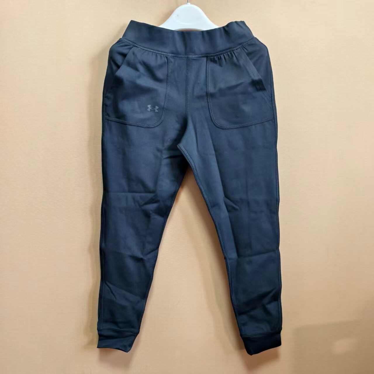 安德玛儿童女童春夏季针织运动裤速干面料弹力运动裤 断码处理