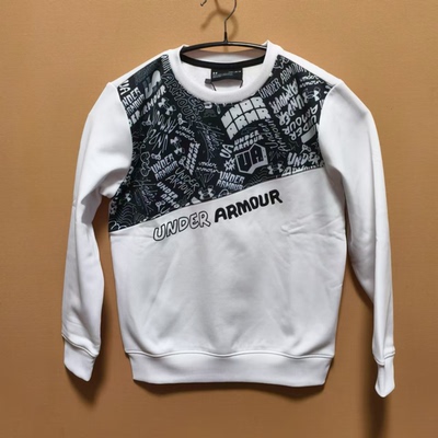 安德玛男童冬季加绒卫衣