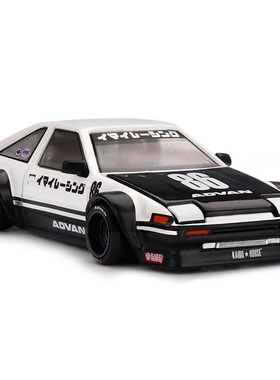 1/64 MINI GT豐田AE86 Sprinter Trueno Kaido Street V1合金模型