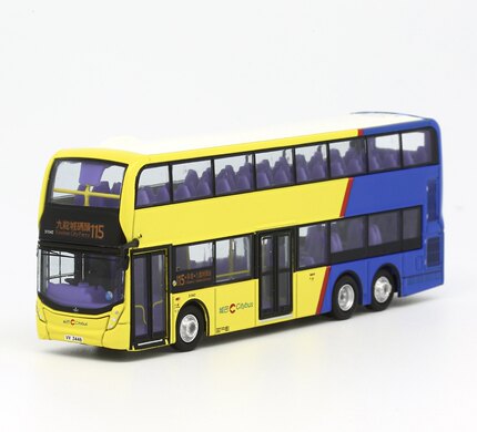 1/120 城巴 ADL E500MMC Facelift 12米香港雙層巴士模型擺設