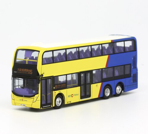 1/120 城巴 ADL E500MMC Facelift 12米香港雙層巴士模型擺設