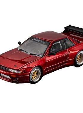 1/64 POP RACE Pandem Silvia S13 飛雞 IAM 合金跑車模型