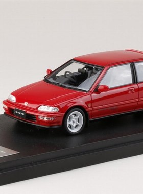 1/43 MARK43本田思域EF 9 SiR II Mugen RNR equipped 紅色