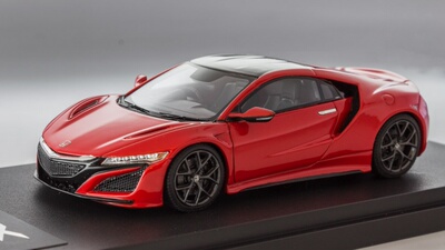 1/43 MARK43 本田 Honda NSX Curva Red 紅色樹脂模型跑車擺件