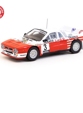 1/64 TARMAC 蘭吉雅Lancia 037 Rally Rally Van 合金模型車擺件
