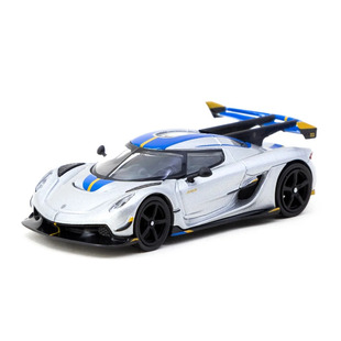 1/64 TARMAC 科尼賽克Koenigsegg Jesko Attack 銀色合金汽車模型