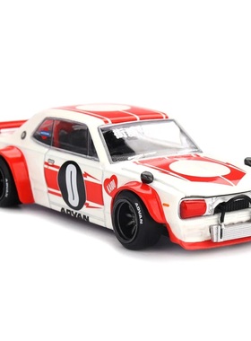 1/64 MINI GT日產Skyline 2000GT-R KPGC10 Kaido Works V2合金車