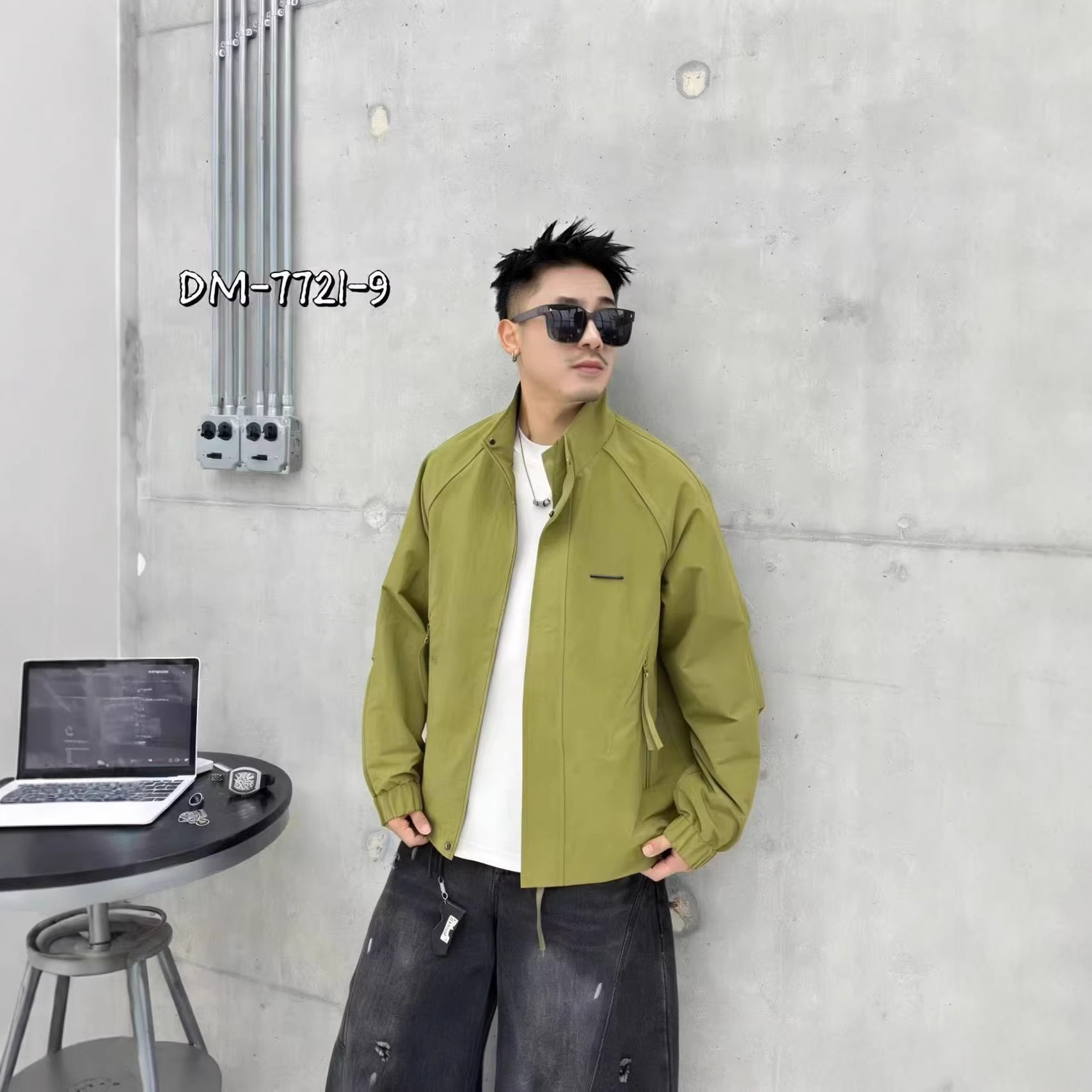 春秋高端外套男士2025新款潮流百搭工装夹克青年爆款防风休闲上衣,男装,夹克,淘宝优惠券,粉丝福利购,淘宝优惠卷