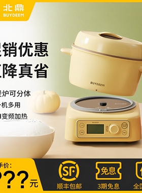 北鼎多功能分体迷你小电饭煲