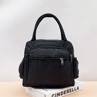 Пять застежка-молнии черный