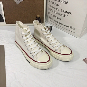 日系经典1970s高帮帆布鞋