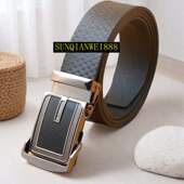 裤 皮带牛津腰带无牙压板老式 带休闲百搭牛筋带 男士 加厚锌合金新款