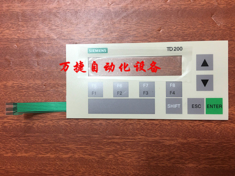 西门子TD200 按键膜 6ES7 272-0AA20-0YA0 文本显示器面膜 全新