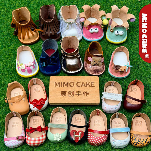 第九弹】西班牙土豆娃娃鞋子定制原创娃鞋纯手工真皮鞋玛丽珍凉鞋