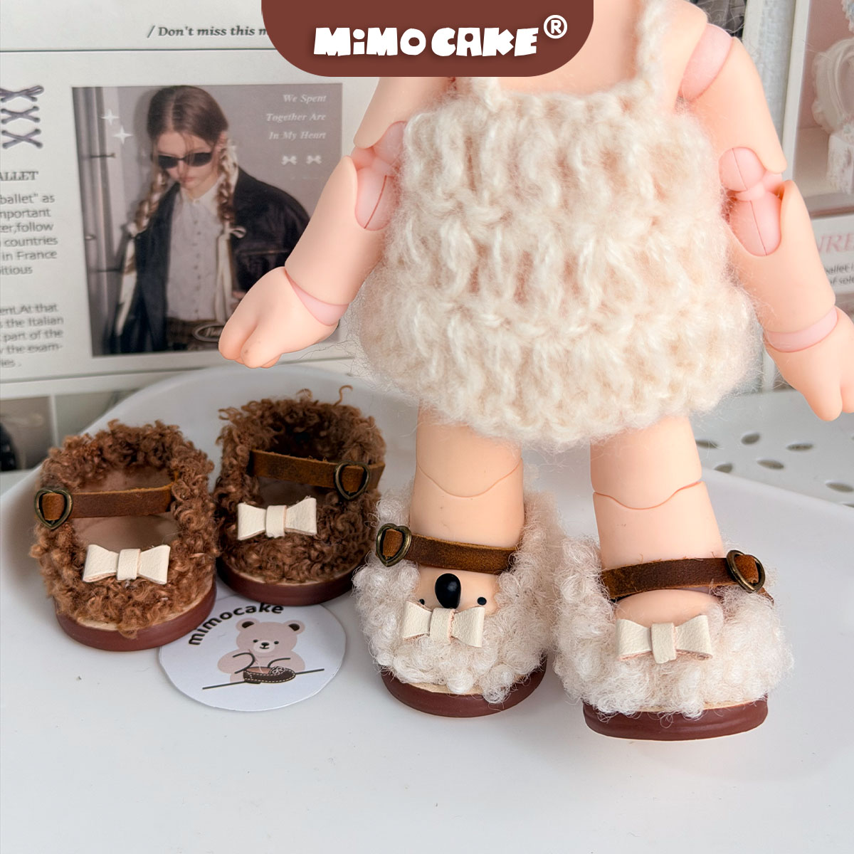 不拔脚！嘎子姐鞋子原创【面包茸茸】1/8zsiga向往之处姜饼人娃鞋