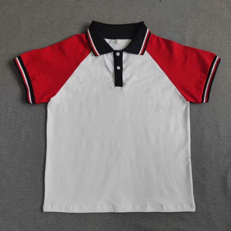 定做夏季男女校服同款运动短袖