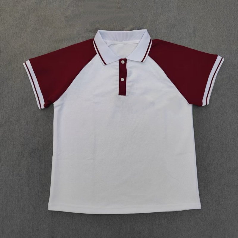 定做夏季男女校服同款运动半袖图片